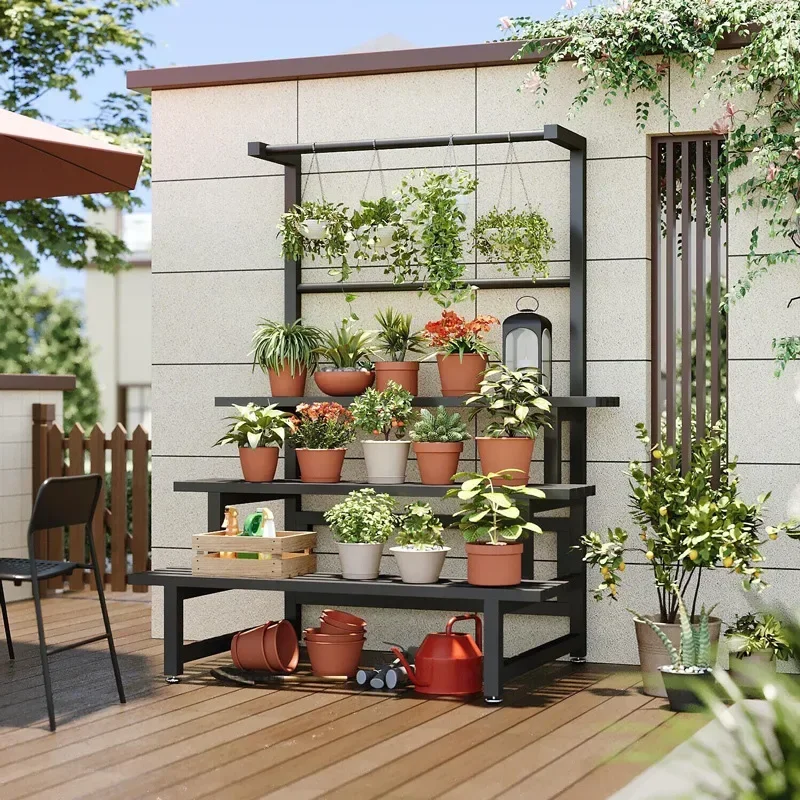 Outdoor Furniture Luxury - Tiered Display Plant Rack Shelf Universal