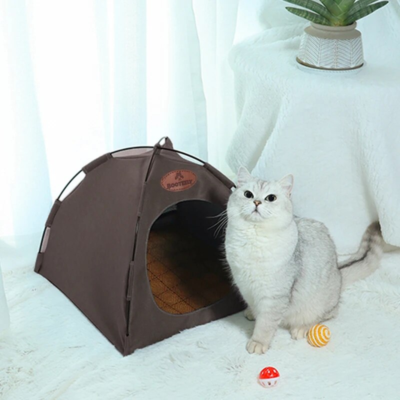 Outdoor Daybed Furniture - Booteely Cat Nest Tent Folding Camping