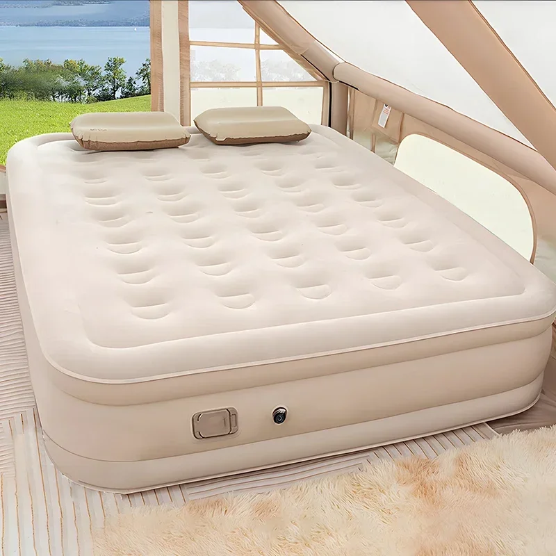 Outdoor Furniture Luxury - Queen Air Mattress with Built in