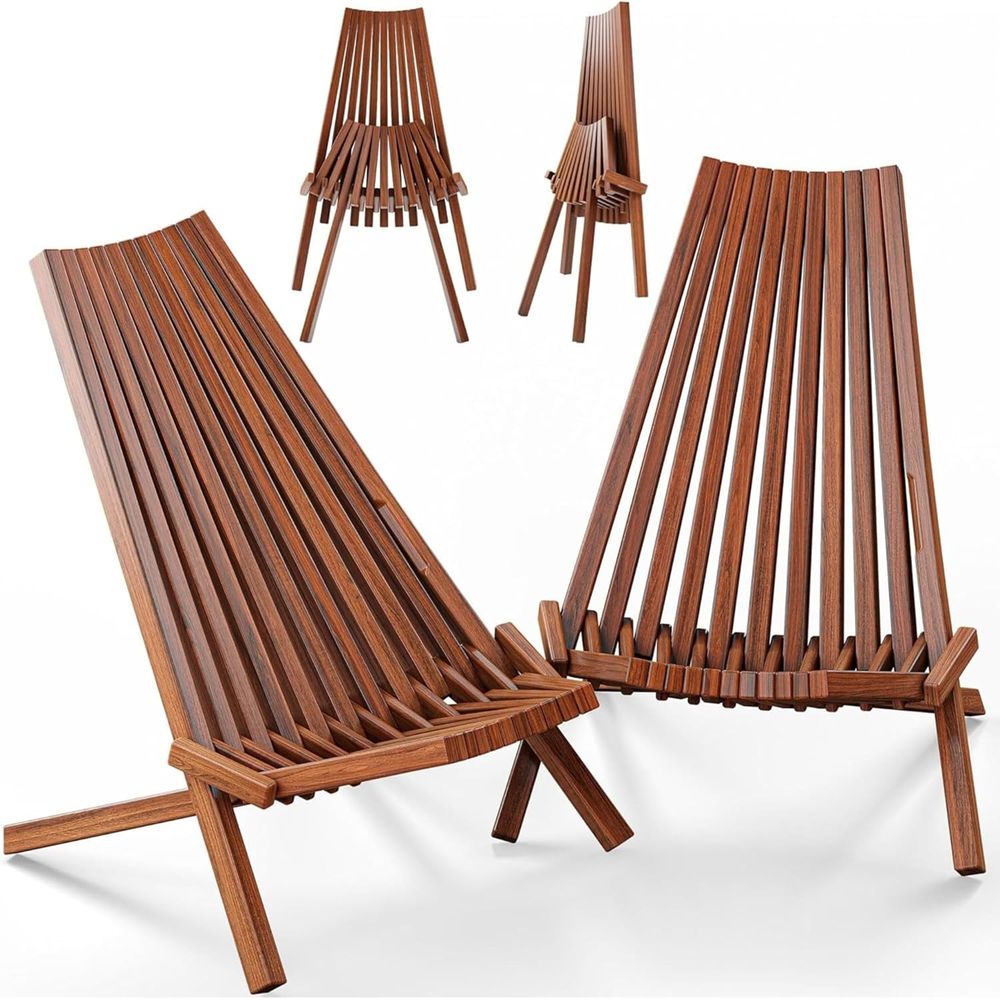 2-Pack Wooden olding Tamarack  - đánh giá và giá Outdoor Furniture Diy