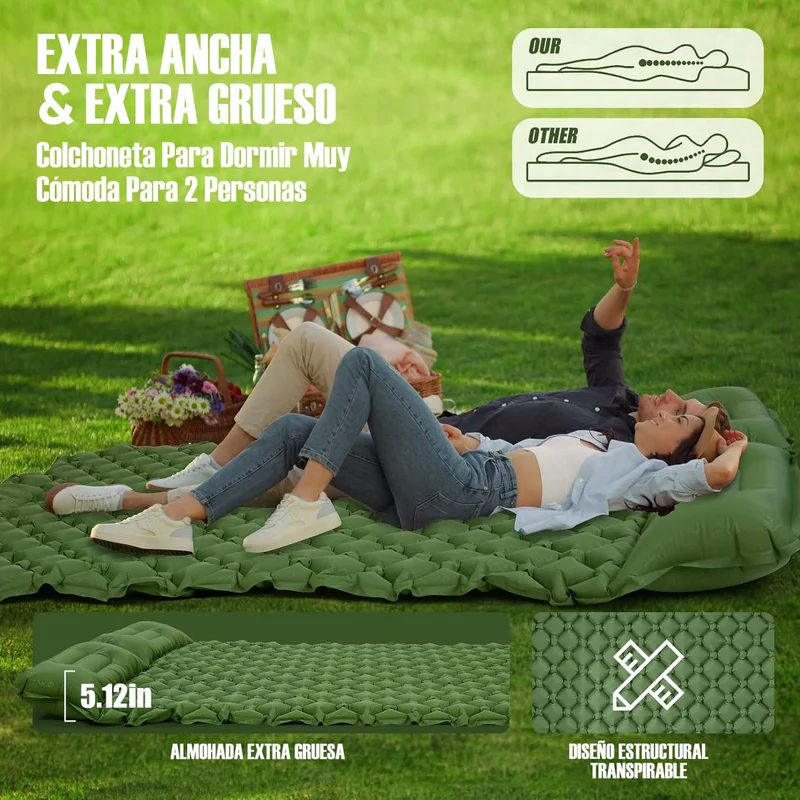 Hot Outdoor Camping Double Air - đánh giá và giá Outdoor Daybed Furniture