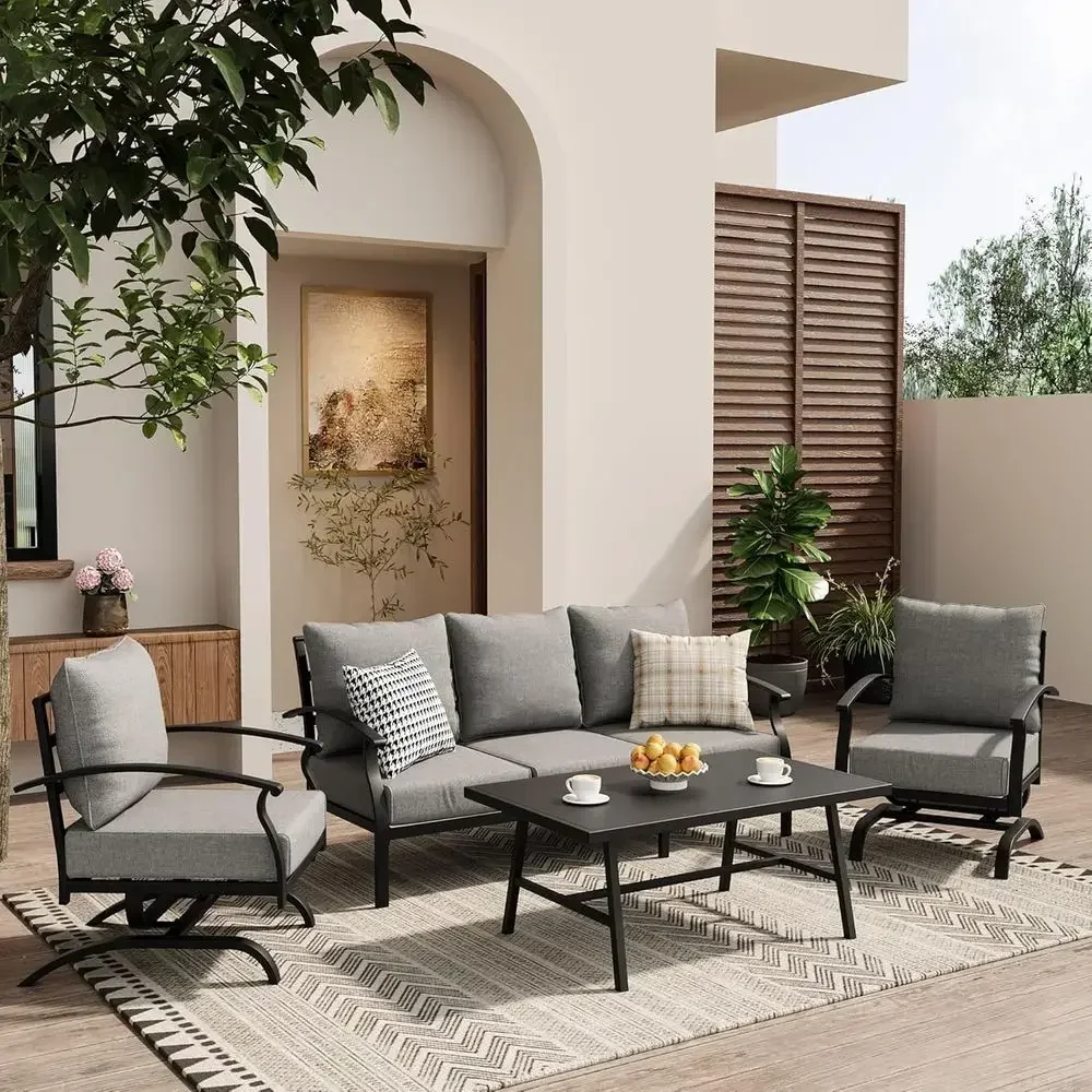 Grey Outdoor Metal Patio Furni - đánh giá và giá Outdoor Furniture Metal Chairs
