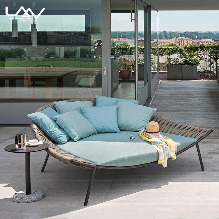 Modern Outdoor Garden Weave Ro - đánh giá và giá Outdoor Daybed Furniture