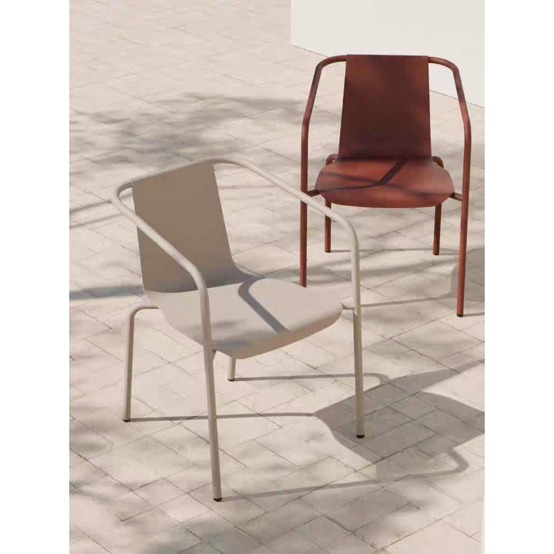 Scandinavian Patio Set Long Ta - đánh giá và giá Outdoor Furniture Metal Chairs