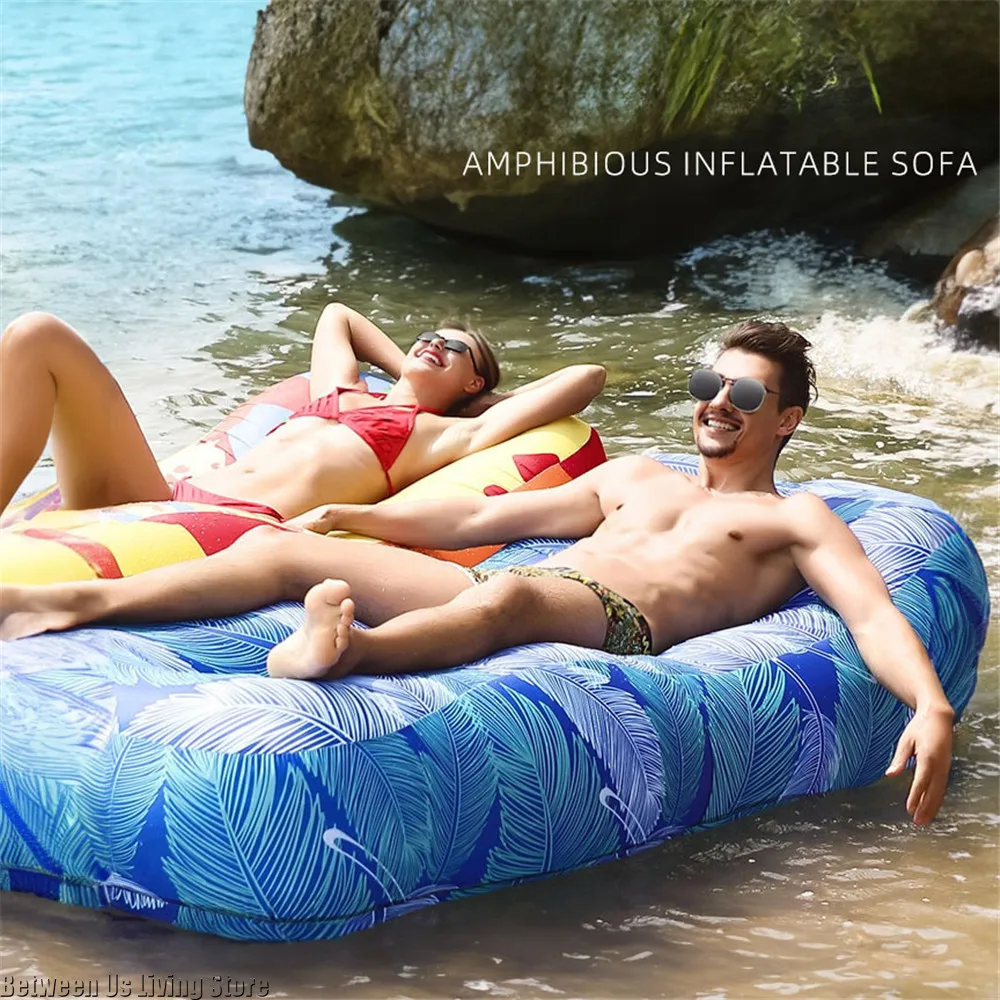 Luxury Inflatable Sofa Bed - E - đánh giá và giá Outdoor Furniture Luxury