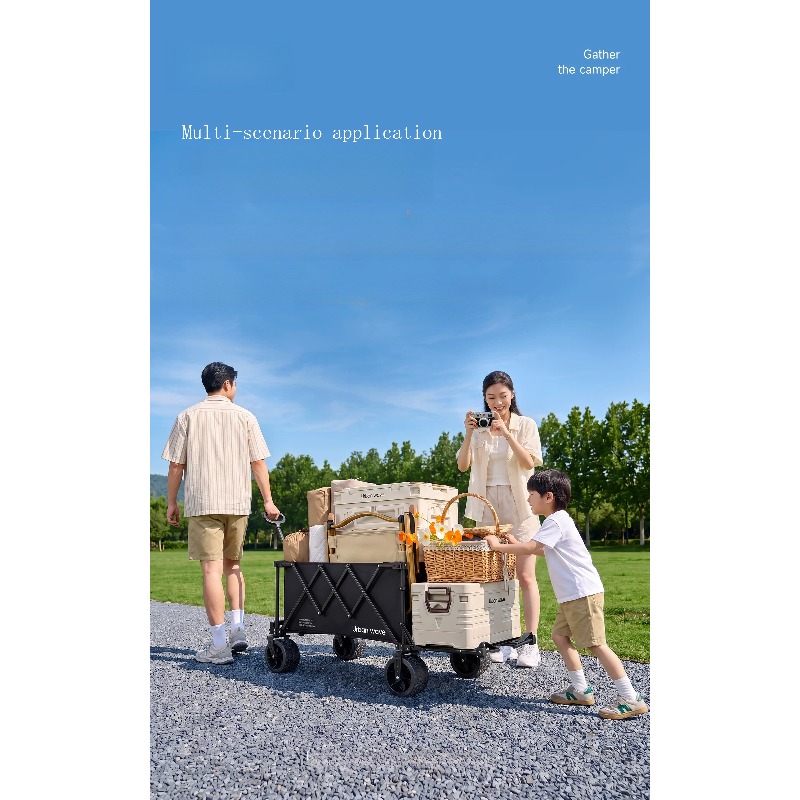 Folding Camping Wagon Cart Out - đánh giá và giá Outdoor Furniture Metal