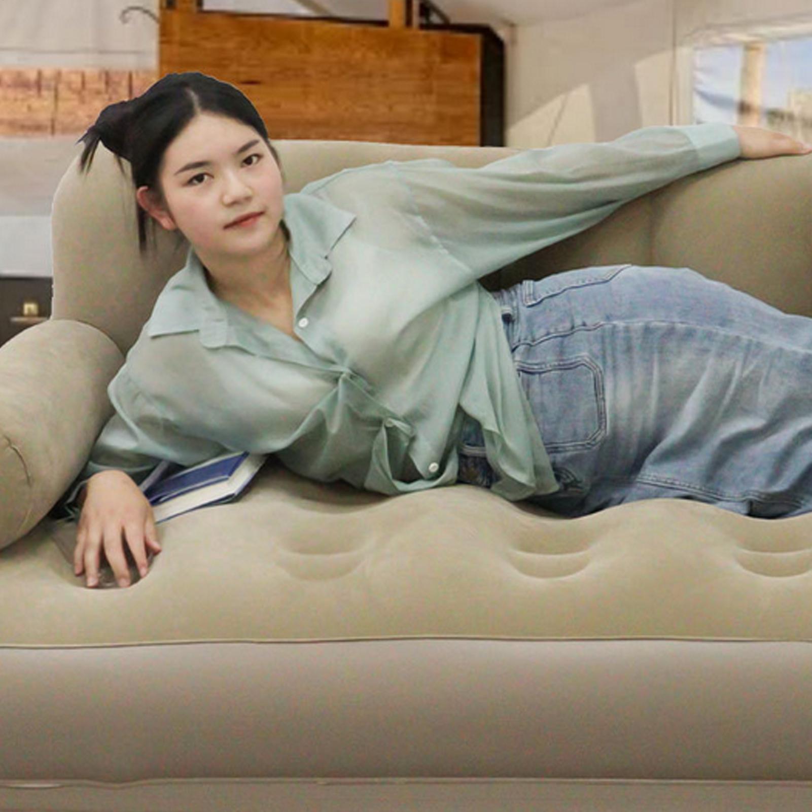 Air Sofa With Air Pump Folding - đánh giá và giá Outdoor Daybed Furniture