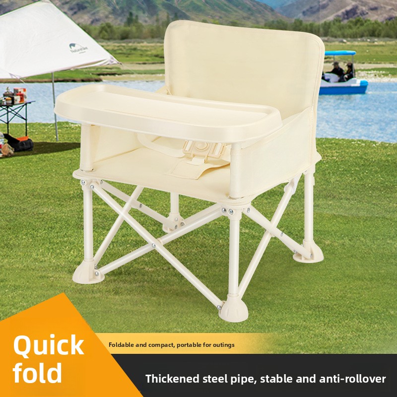 Foldable Backrest Baby Dining  - đánh giá và giá Outdoor Furniture Metal Chairs