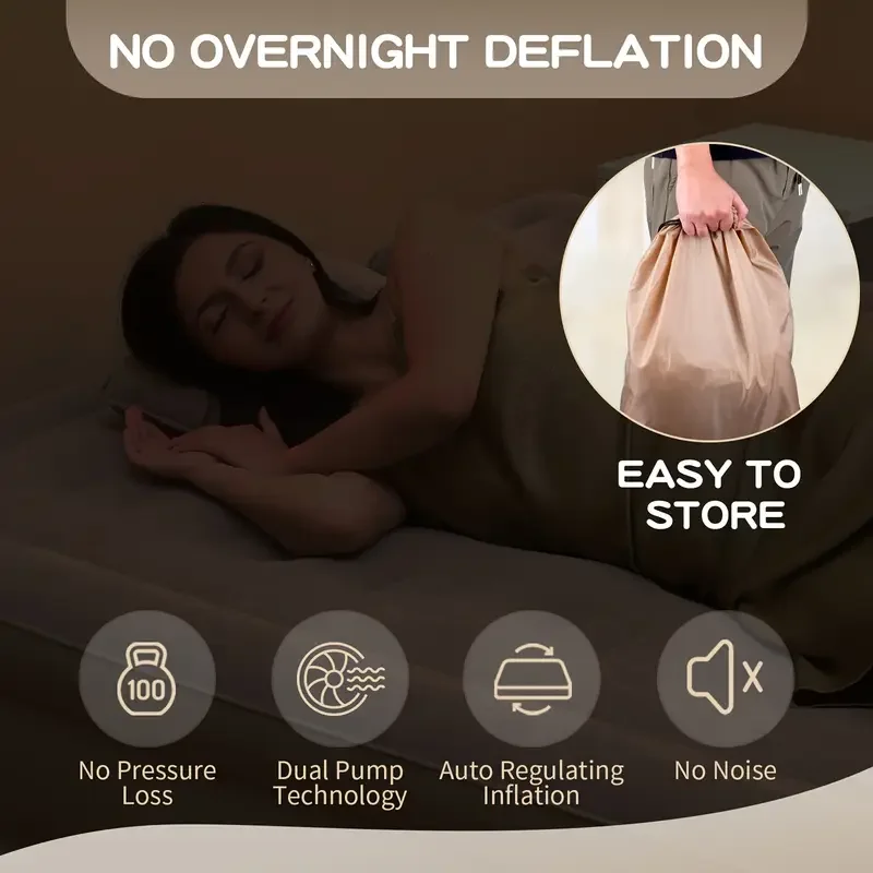 Interior Air Mattress Glamping - đánh giá và giá Outdoor Furniture Luxury